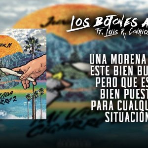 Los Botones Azules - Junior H & Luis R Conriquez (Video con  Letra)