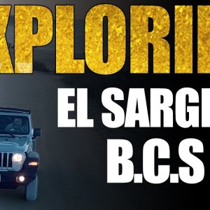 Exploring El Sargento Baja California Sur.