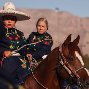 Female horse-riding team passes down traditions tied to Mexican Revolution